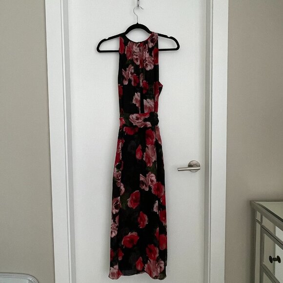 Tahari Sleeveless Flowy Floral Dress by Arthur S Levine Size 12 - Picture 6 of 10